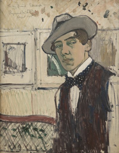 Self-portrait by Raymond McIntyre